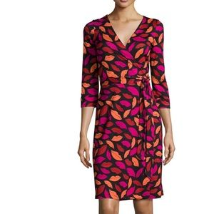 Diane Von furstenberg Julian wrap dress. Size 10